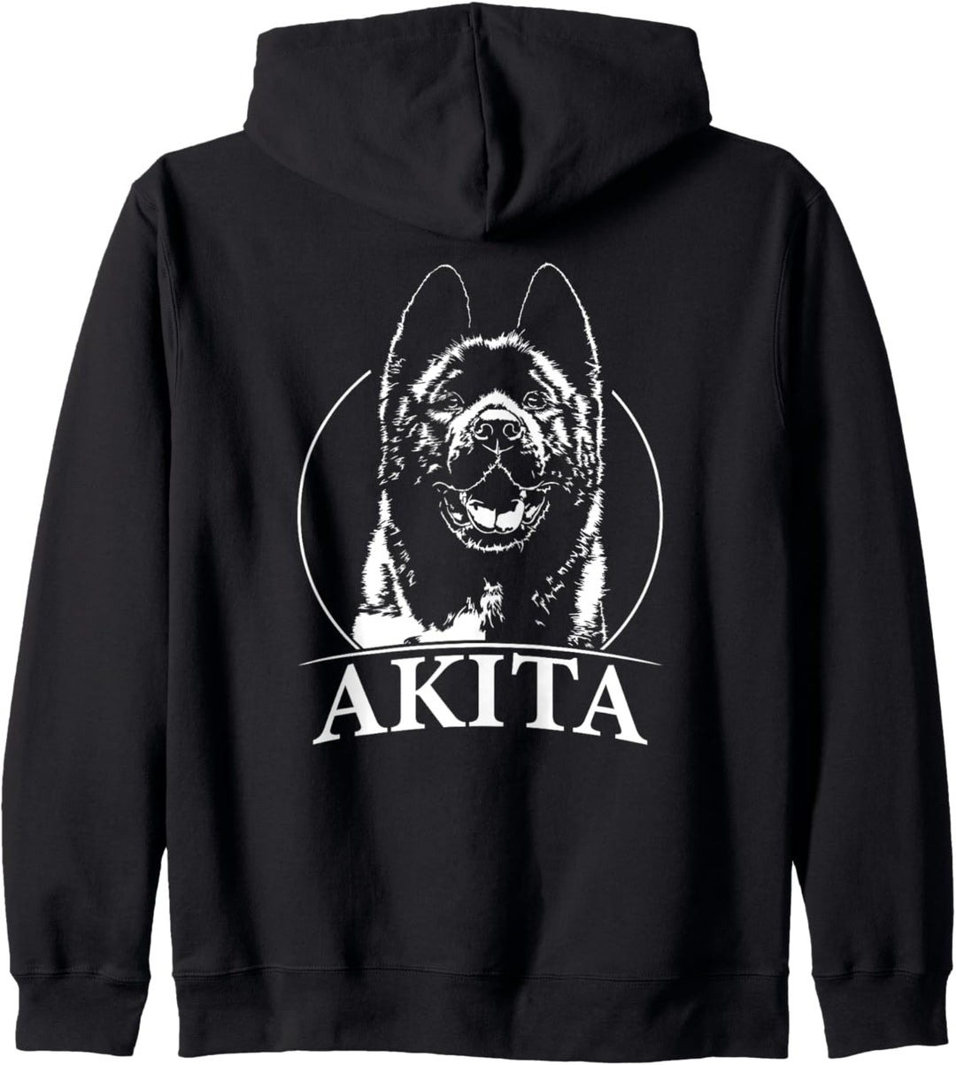 Akita Inu Hund Hunde Portrait Hundeportrait Hunde Kapuzenjacke