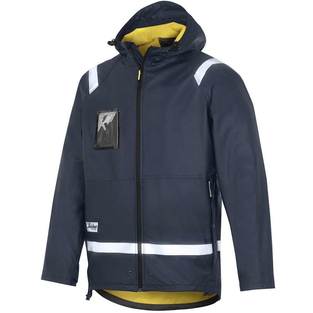 Snickers Regenjacke, PU Navy Grösse: S 4 Navy, 4 Navy