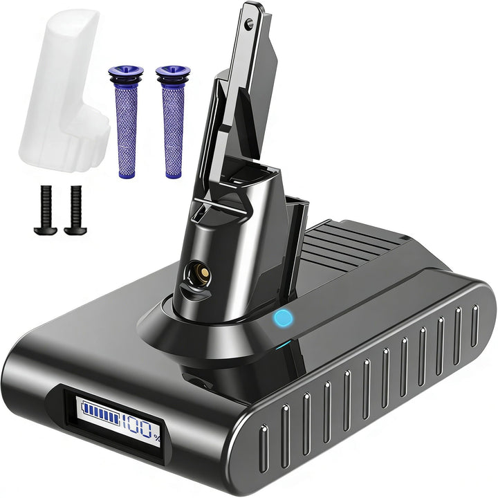 8000mAh V7 Akku Ersatzakku für Dyson V7 SV11 Kompatibel mit Dyson SV11 Animal Tigger Motorhead Absol