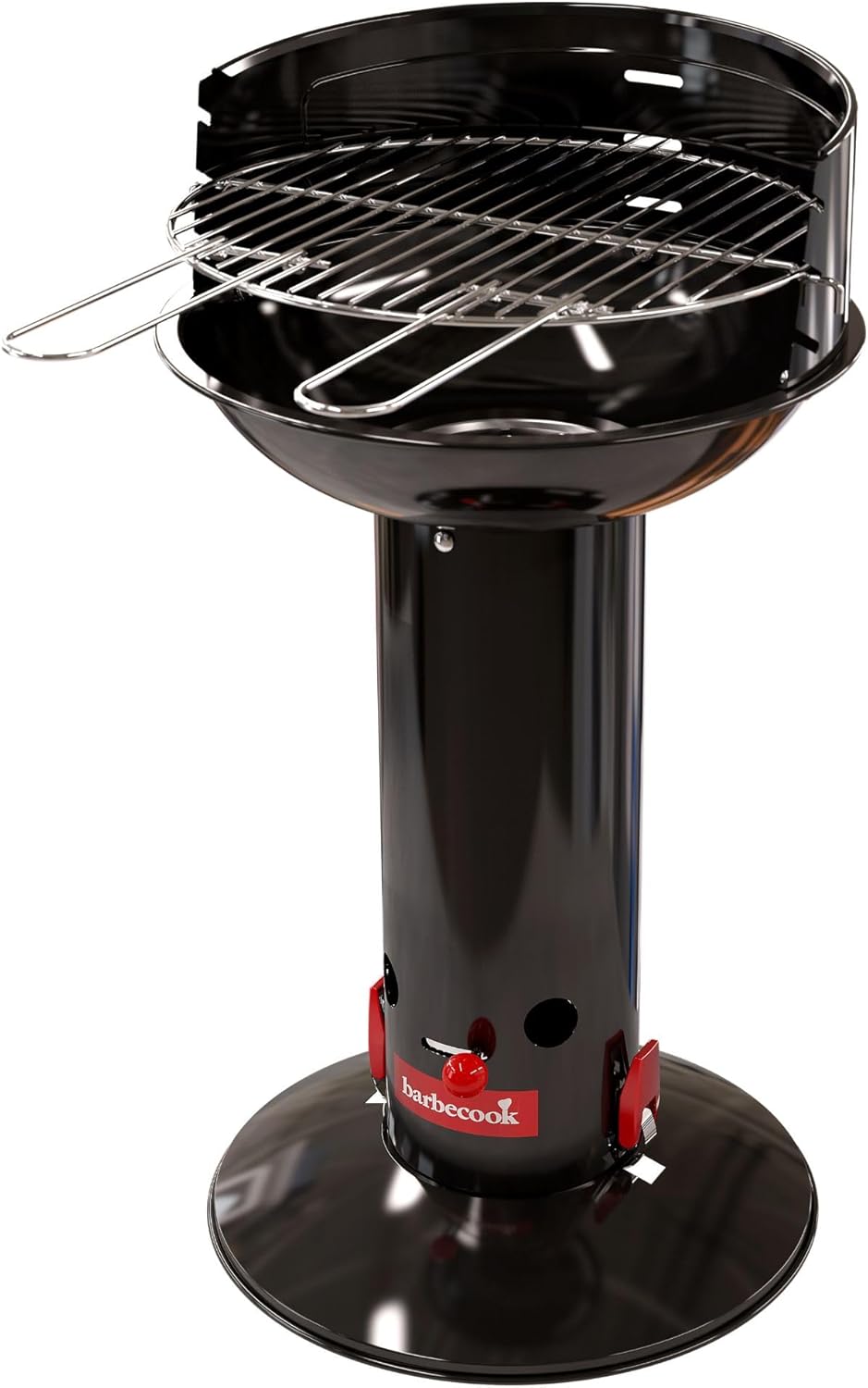 Barbecook Grillrost rund 40 cm mit zwei festen Haltegriffen für Holzkohlegrill, BBQ grill zubehör, e