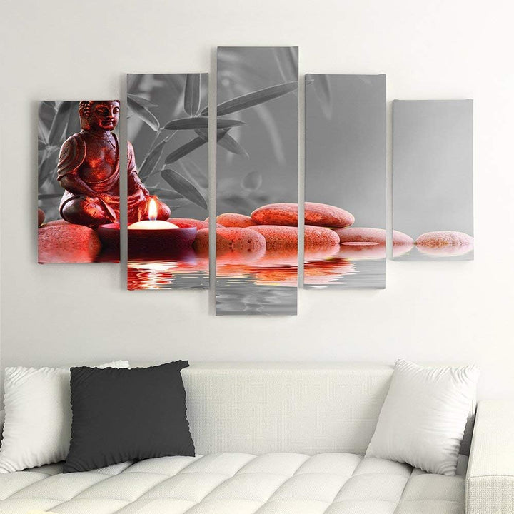 Feeby. Wandbild - 5 Teile - Deco Bild, gedrucktes Bild, Foto, Deco Panel, XXL, 5-Teilig, Typ A, 250x