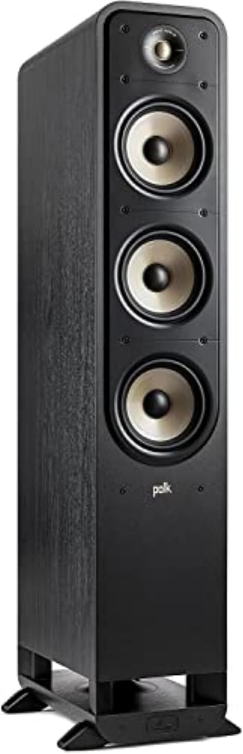 Polk Audio Signature Elite ES55 hochauflösender HiFi Standlautsprecher fürs Heimkino, Hi-Res Zertifi