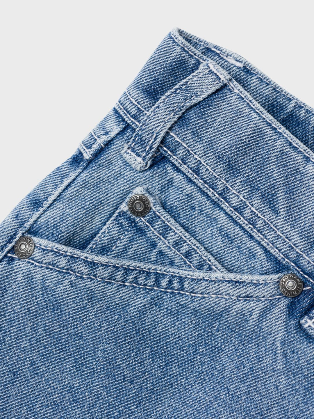 NAME IT Jungen Nkmryan Straight Jeans 4525-im L Noos, Medium Blue Denim