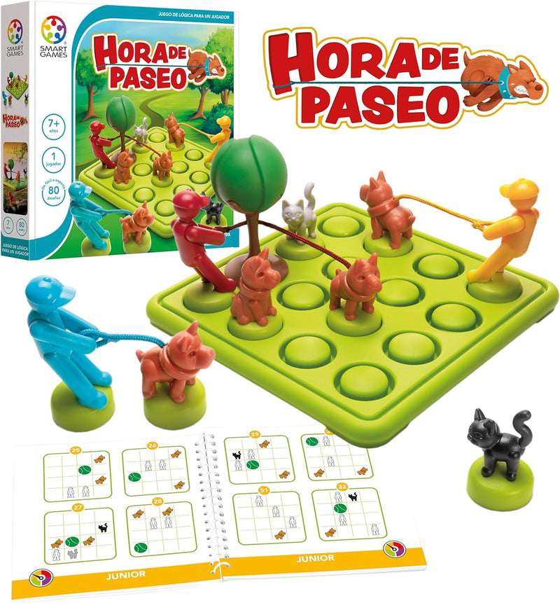 Platzzeit – Smart Games, Lernspiel für Kinder, Puzzle, Spiele für Kinder 7 Jahre, Logik und Planung,