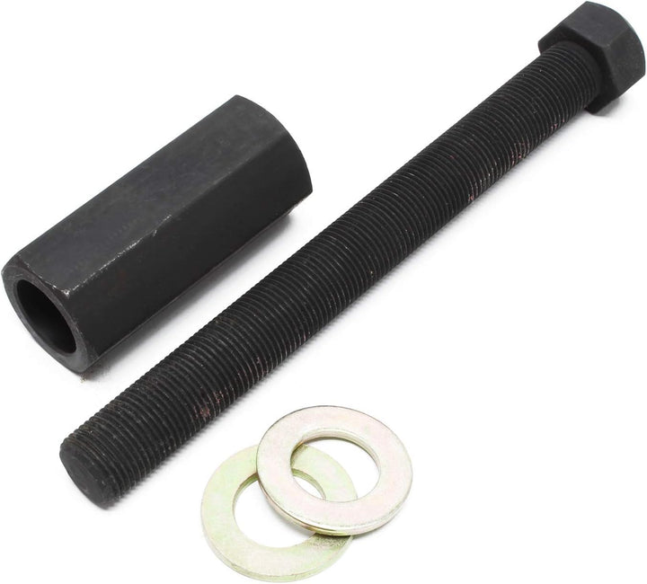 Wiltec Radlager Werkzeug Satz 24 teilig, Druckplatten 55-88 mm, Abziehglocken, Gewindespindel, Radla