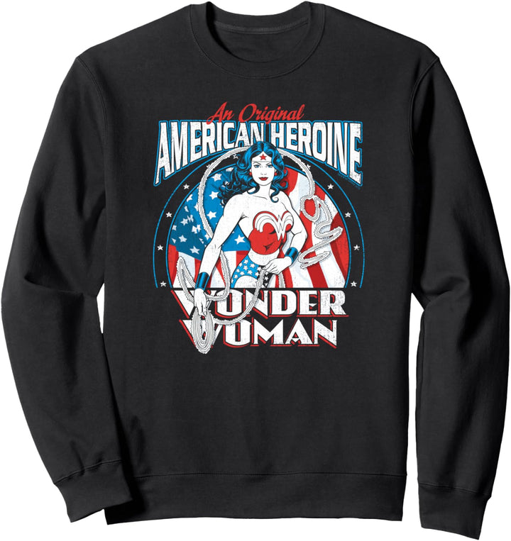 Wonder Woman American Heroine Sweatshirt