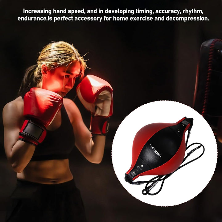 Doppelendball für das Boxtraining, Langlebige Materialien, Elastisches Seil, Universeller Speedball