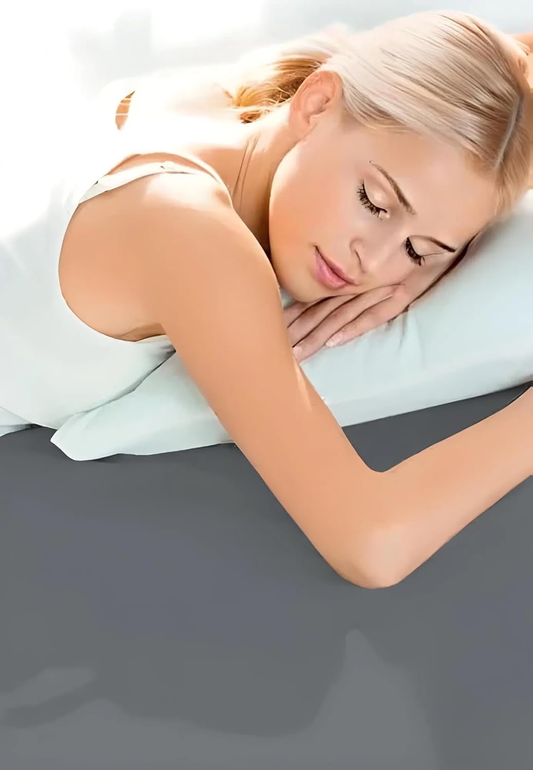 schlafgut Mako Jersey Spannbettlaken Aloe Vera in 49 Farben und 4 Grössen 50041 100% Baumwolle, Tita