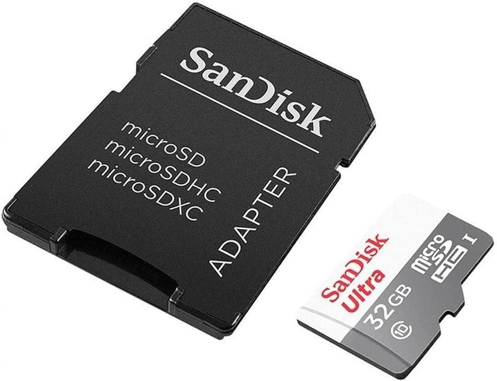 SanDisk Ultra microSDHC 32GB + SD Adapter 100MB/s Class 10 UHS-I