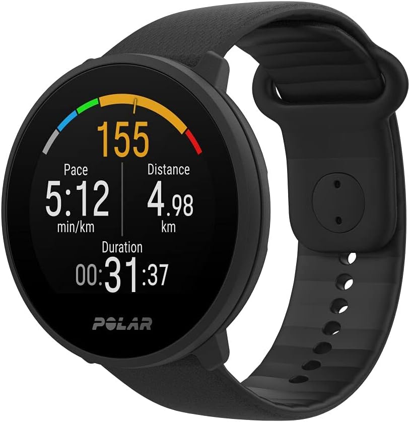 Polar Unite – Smartwatch - wasserdichte Fitnessuhr mit Connected GPS, Schlaftracking, täglichen Trai