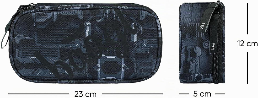 Baagl Federmäppchen für Mädchen - Schulmäppchen für Schreibwaren - Schulsachen Federtasche, Jungen F