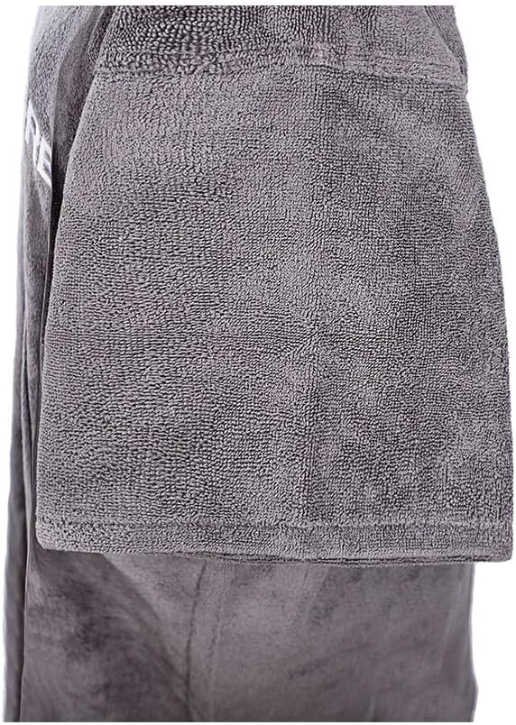ATLANTIC SHORE | Surf Poncho | Badeponcho mit Kapuze aus 100% Baumwolle | Unisex | Basic für Erwachs