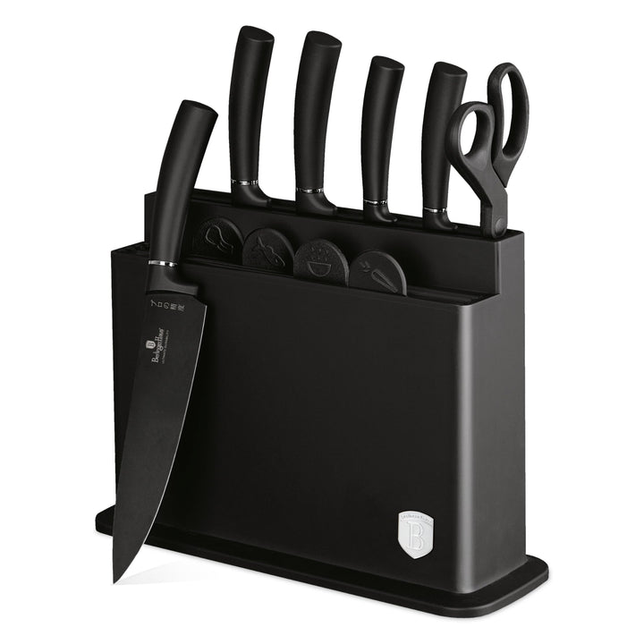 Berlinger Haus Messerset 11-teilig Black Silver Collection | Hochwertige Materialien und stilvolles