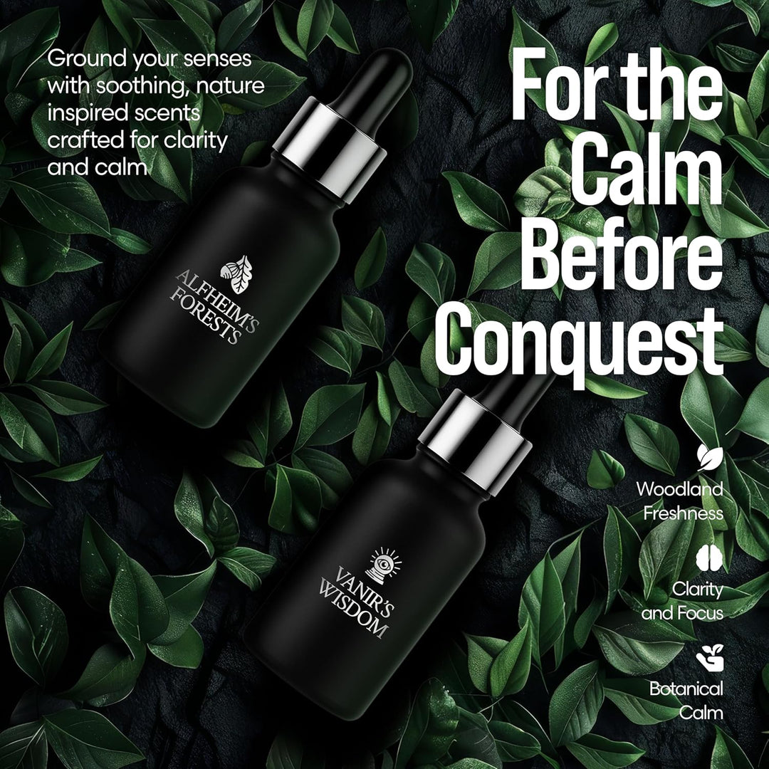 The Beard Struggle Bartöl Probierpaket 8-in-1 – Premium Bartöl Duft Set für Männer – Set mit 8 Probe