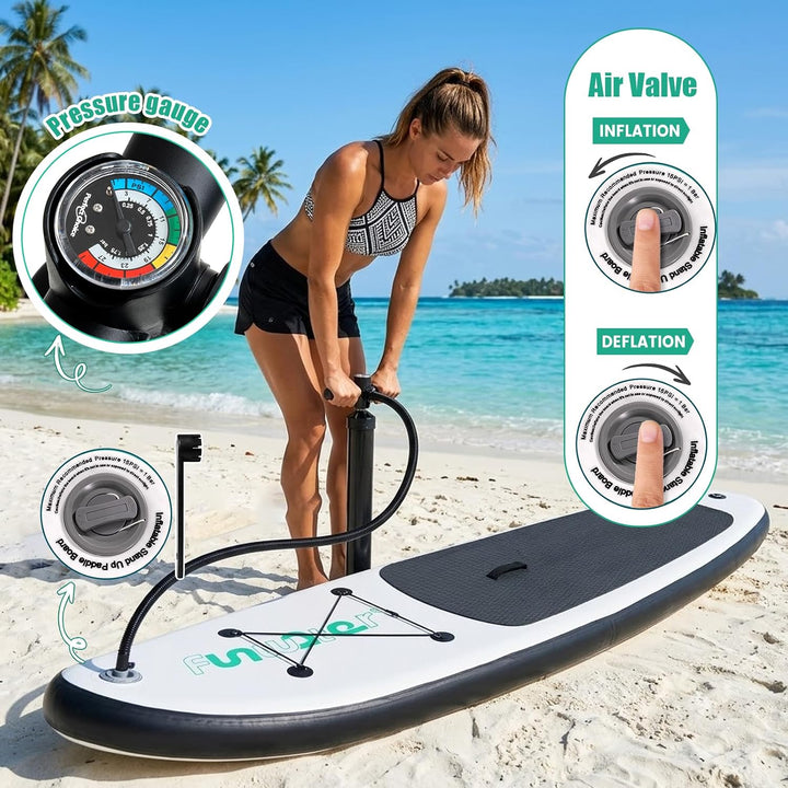 FunWater Aufblasbares Stand Up Paddle Board 10&