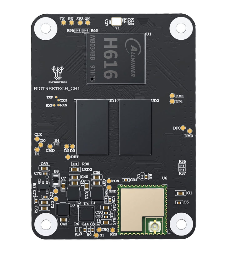 BIGTREETECH CB1 V2.2 Core Control Board, 1 GB RAM, 100 M Ethernet + 100 M WiFi, Unterstützung für HD