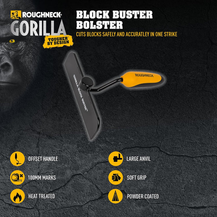 Roughneck 31-900 Werkzeug Gorilla Block Buster Bolster 1 230 mm, 1 230 mm