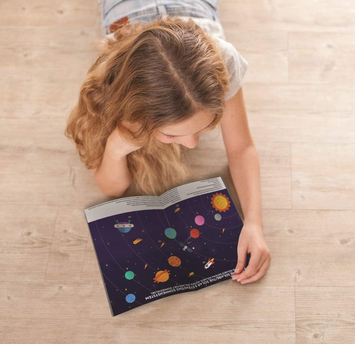 Lexibook NLJ180 Planetarium 2-in-1 Projektor mit Sternenbildern Weltraumforschungr, 24 Bilder, um Al