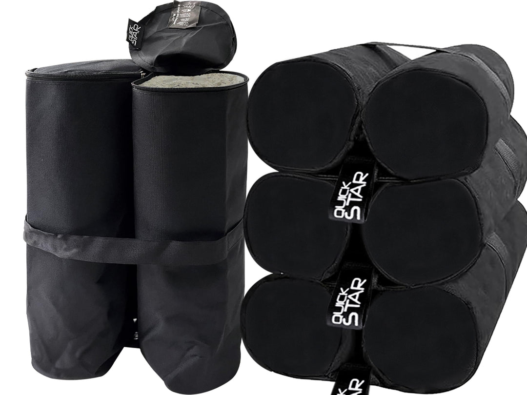 QUICK STAR Pavillon Fuss Gewichte 4er Set Sandtaschen