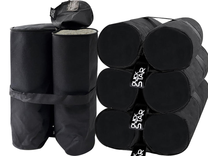 QUICK STAR Pavillon Fuss Gewichte 4er Set Sandtaschen