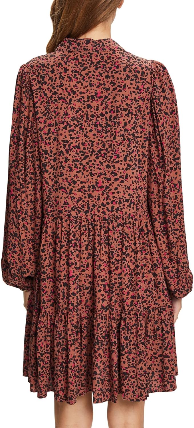 ESPRIT Damen Kleid 32 228/Toffee 4, 32 228/Toffee 4