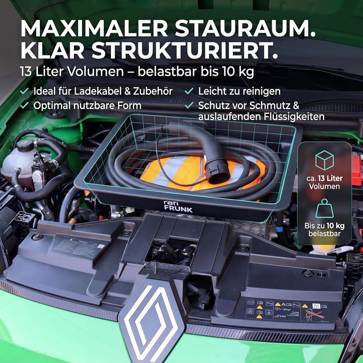 rati Frunk kompatibel für Renault 4 E-Tech 2025- / Renault 5 E-Tech 2024- / Alpine A290 2024- | Erwe