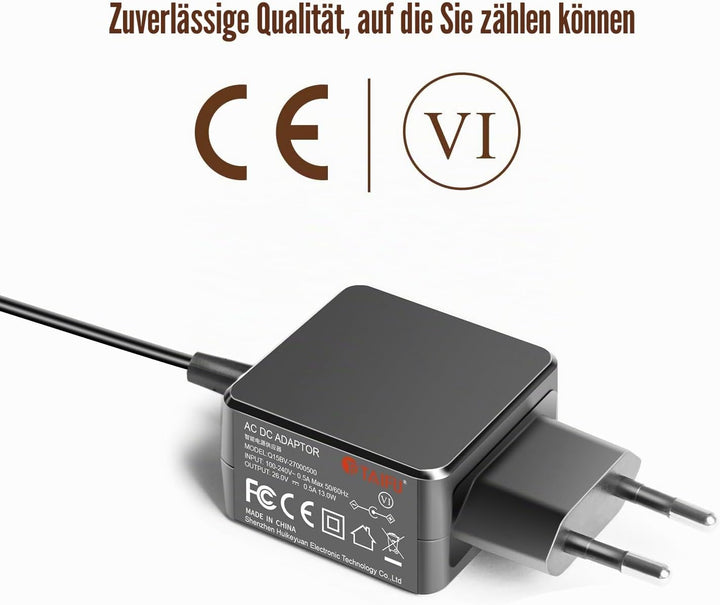 TAIFU 26V Ladekabel für Levoit LVAC-200/120 Tineco iFloor One S11 S3 X A11 A10 Floor One S5 Prosceni