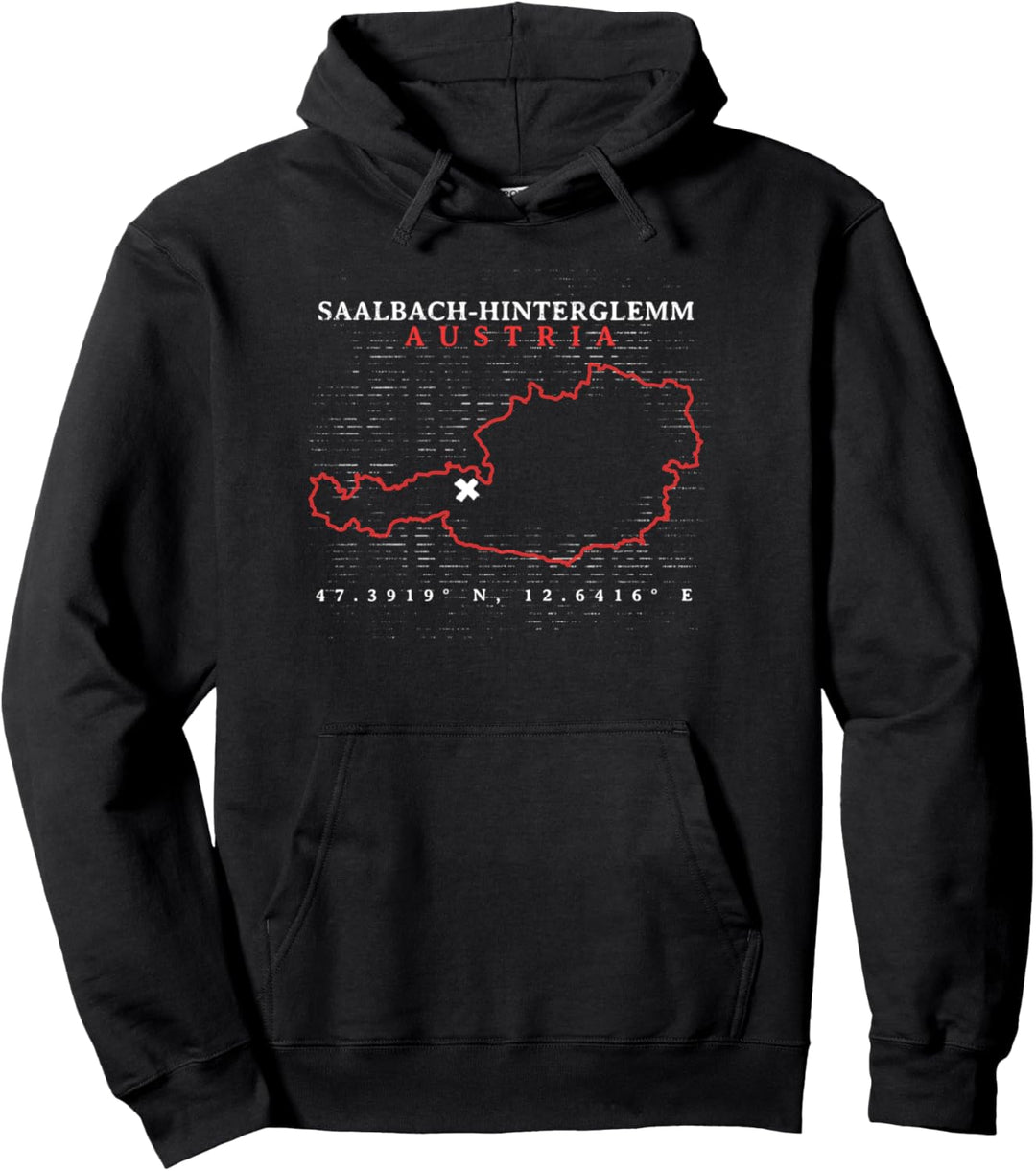 Österreich Saalbach-Hinterglemm Pullover Hoodie