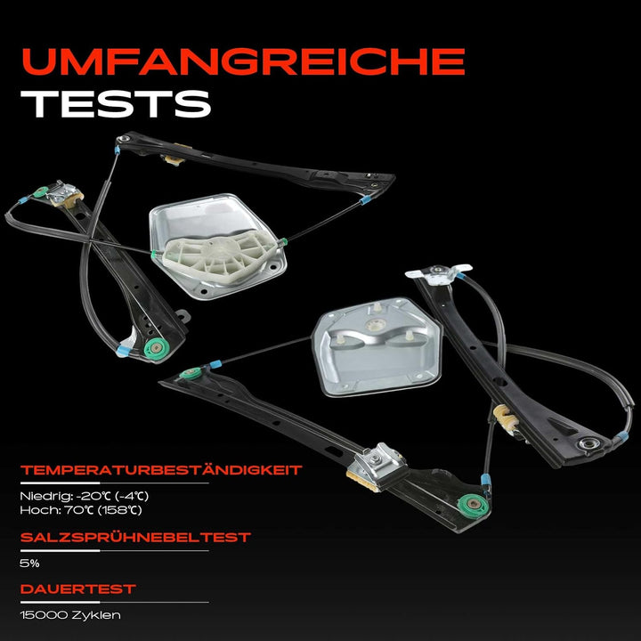 Frankberg 2x Fensterheber Vorne Links Rechts 1K5837461 | Kompatibel mit Golf VI Variant AJ5, Golf V