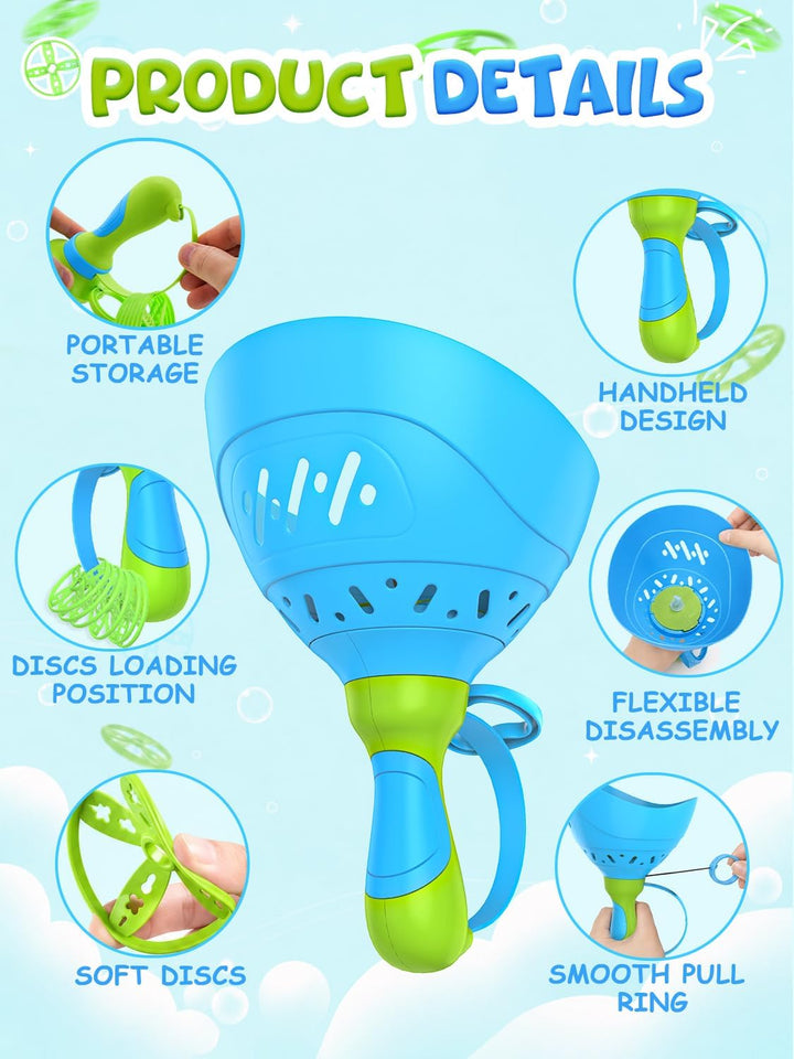 Kssvzz Outdoor Spielzeug für Kinder4 5 6 7 8 - Propeller Spielzeug Launcher | 2 Stück Gartenspielzeu