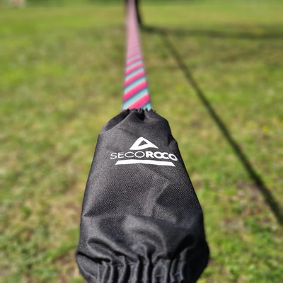 Slackline Set, Lines, 15-35m Länge, Komplettset für Kinder, Anfänger, Fortgeschrittene und Profis, i