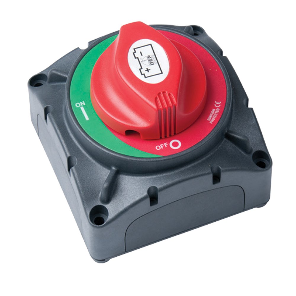 MARINCO 69 – 720 Schalter Batterie Heavy Duty 720 Contour, grau/rot, Einheitsgrösse