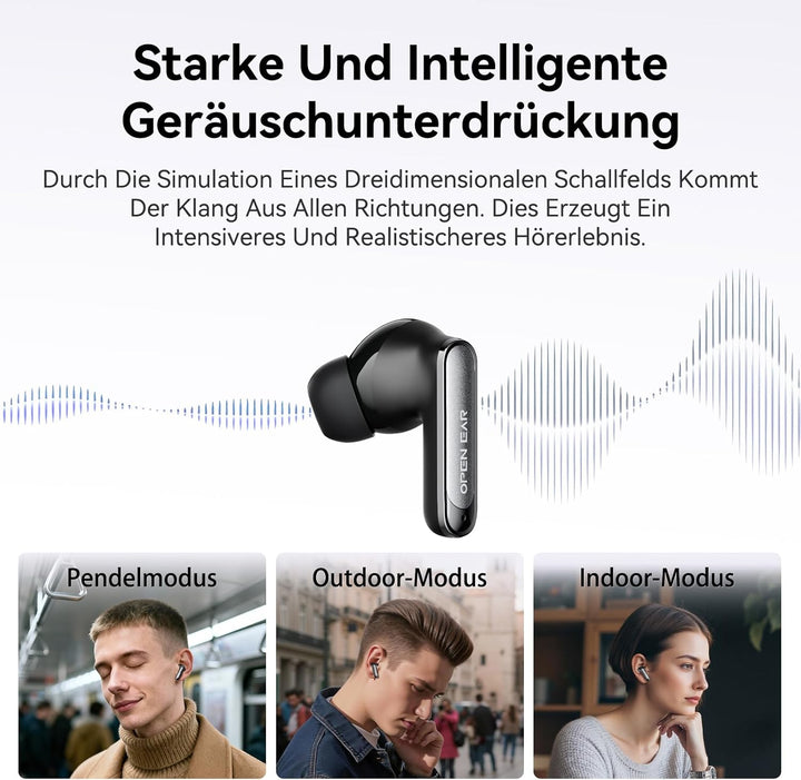 Ki Übersetzer Kopfhörer, 3-in-1 Übersetzungskopfhörer mit echtzeit übersetzung, 150 Sprachen Kopfhör