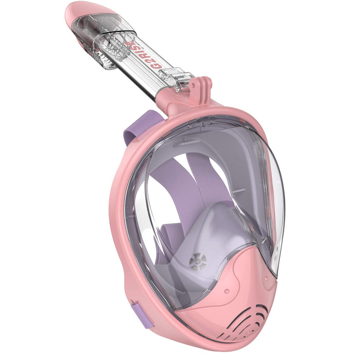 G2RISE® Schnorchelmaske, Tauchmaske, Faltbare CO2-sichere Schnorchel Vollmaske mit Kameraposition fü