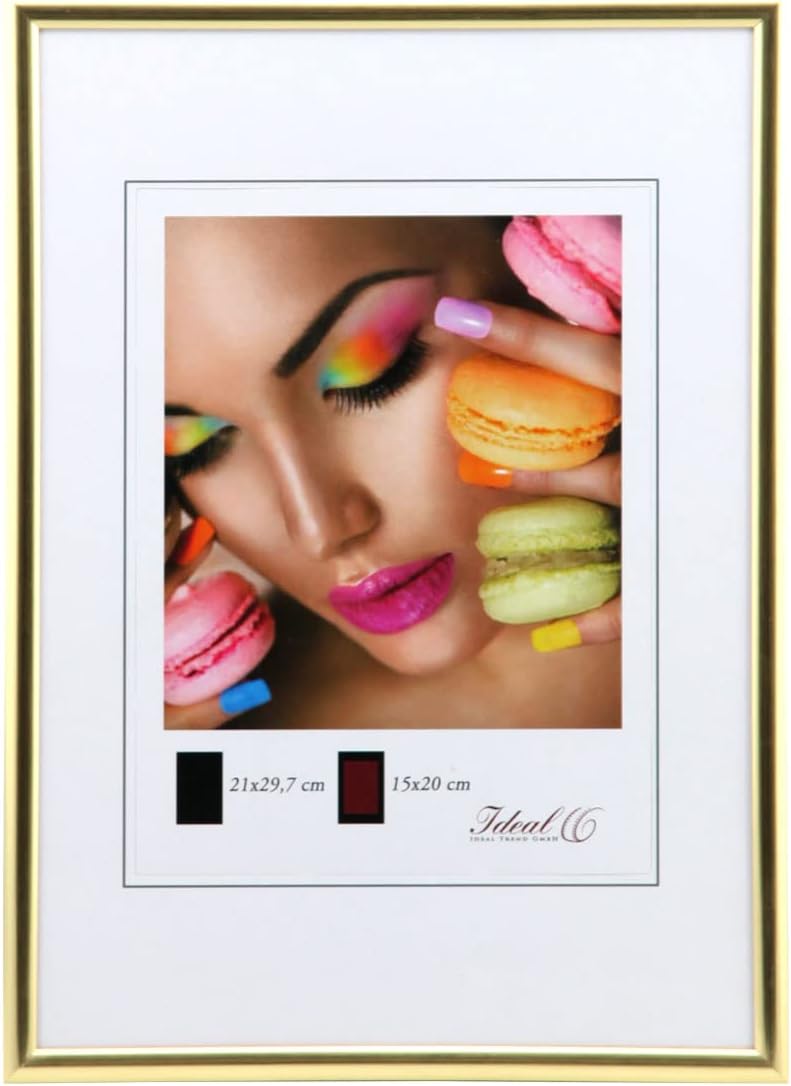 IDEAL TREND New Lifestyle Set Bilderrahmen Wanddeko Collage Poster Rahmen 2er 3er 5er Pack: Farbe: 2