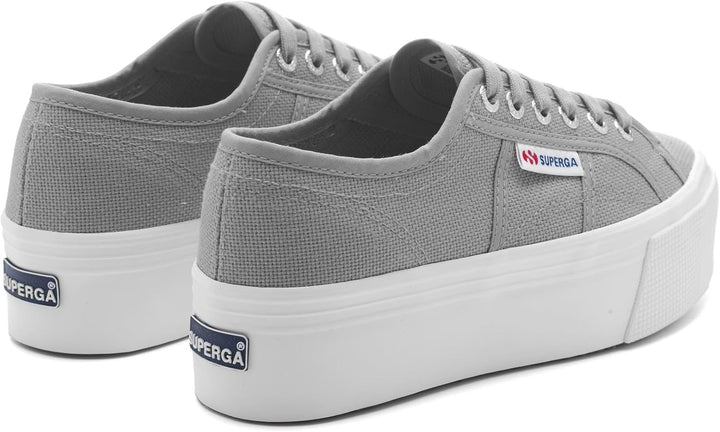 Superga Damen Acotw Linea Up and Down Sneaker 39 EU Grau, 39 EU Grau