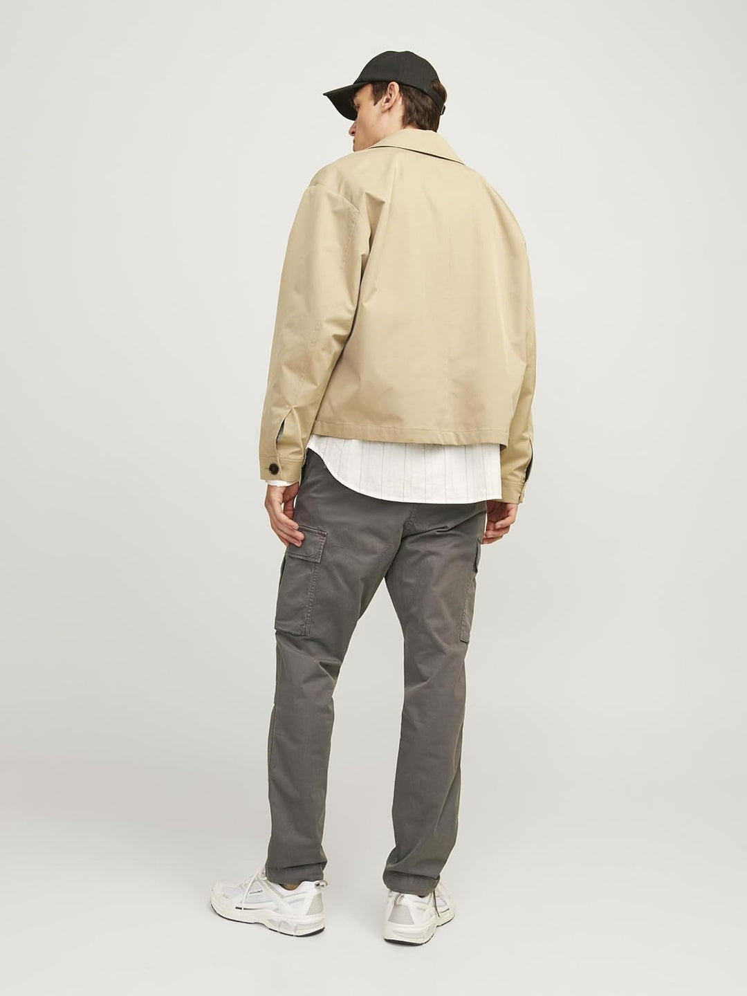 JACK & JONES Herren Jpstace Jjtucker Cargo AMA Noos Cargohose 27W / 30L India Ink, 27W / 30L India I