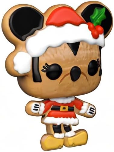 Funko Pop! Disney: Holiday - Minnie Mouse - Lebkuchen - Vinyl-Sammelfigur - Geschenkidee - Offiziell