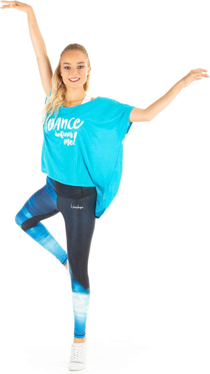 Winshape Damen Ultra leichtes Modal-Shirt MCT017 “Dance Defines me Dance Style, Fitness Freizeit Spo