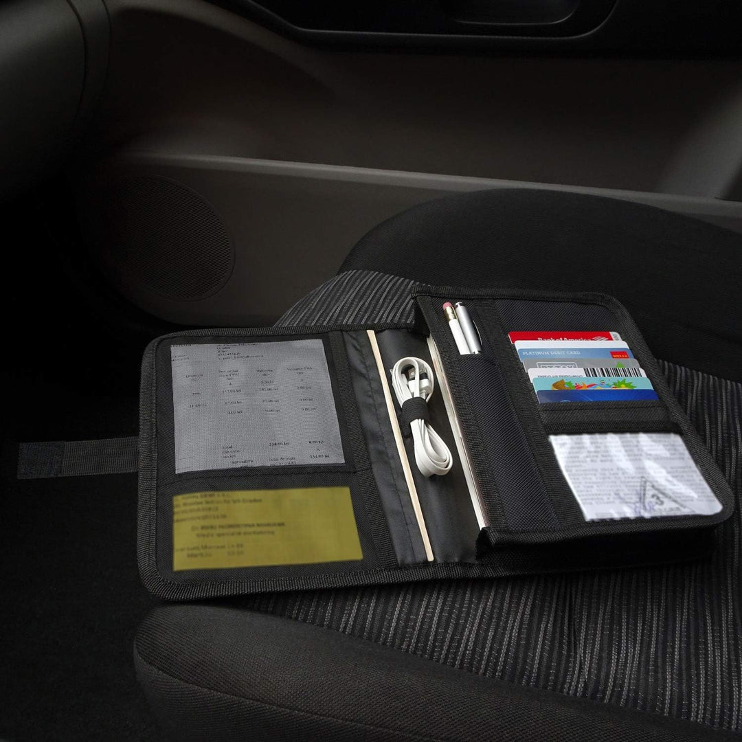 PlusXpres Handschuhfach-Organizer – Autodokumentenhalter – Manuelle Tasche – Fahrzeugaufbewahrung fü
