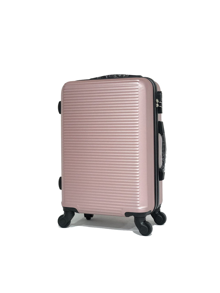 Französischer Koffer - Hartschalen Kabinengepäck ABS - Hartsreisekoffer 55 cm - Robuster, bequem und