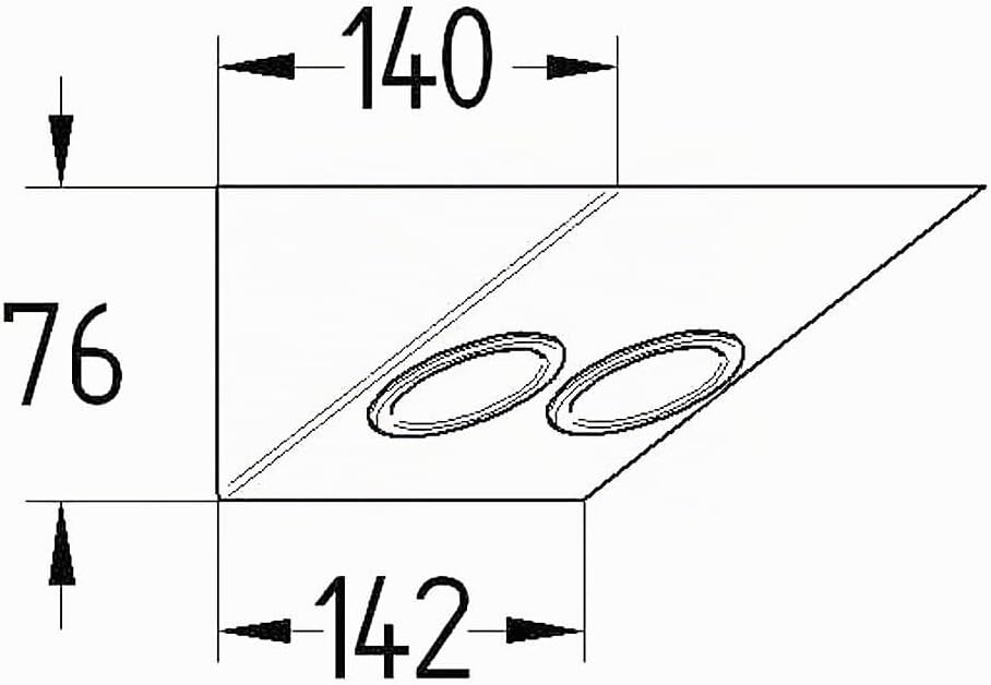 ST/2 889 SI Steckdosenelement 2-Fach
