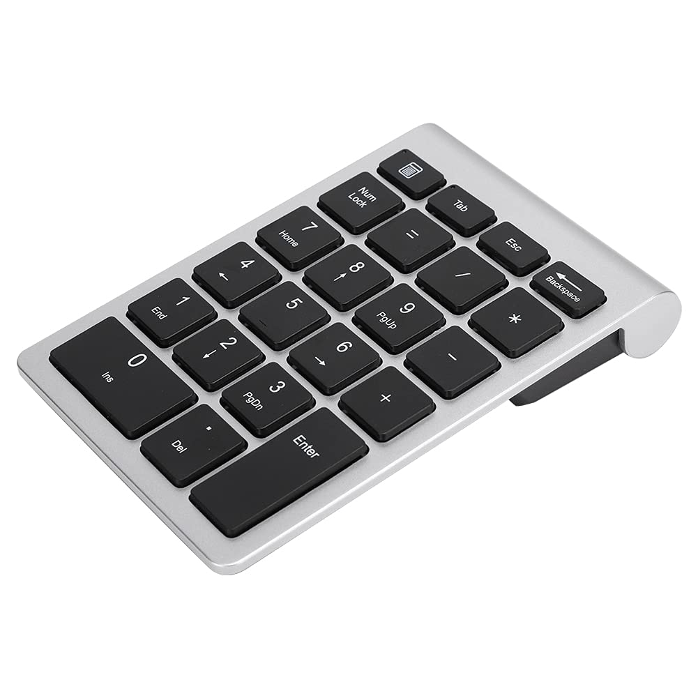 KIMISS RF304 22 Tasten, 2.4G Wireless Tastatur Nummernblock für Ziffernblock USB Gold Bluetooth mit