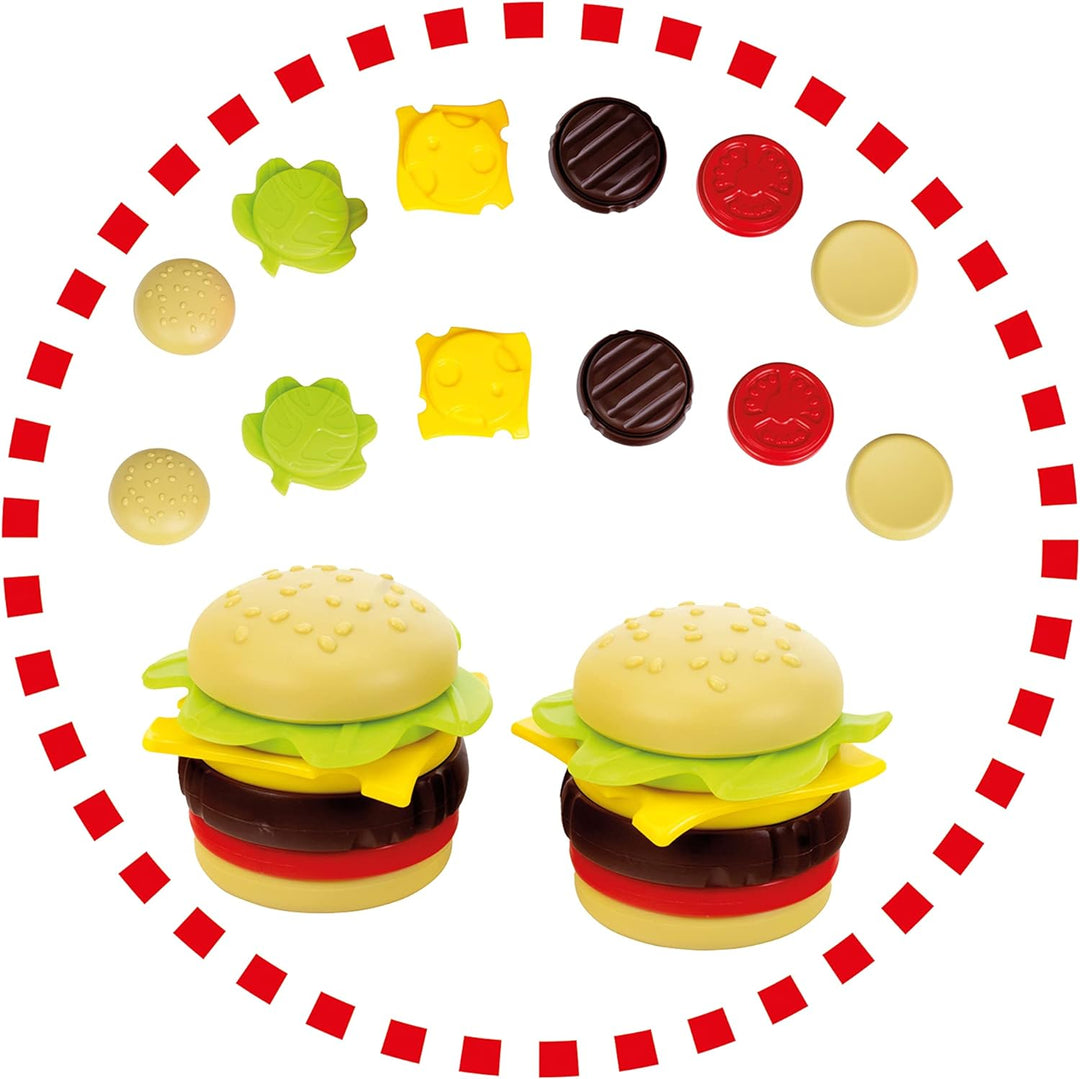 Theo Klein 2368 Beach Picnic - BBQ Country Sommer Küche I Matschküche aus Holz mit Grill- und Pflanz