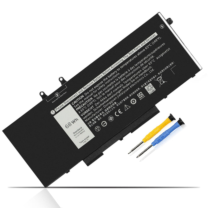 K KYUER 68Wh 4GVMP Laptop Akku Replacement für Dell Latitude 5400 E5400 5410 E5410 5500 E5500 5510 E