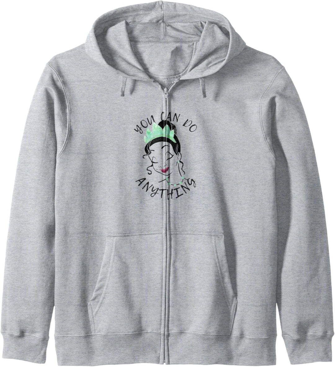 Disney Princess And The Frog Tiana You Can Do Anything Kapuzenjacke
