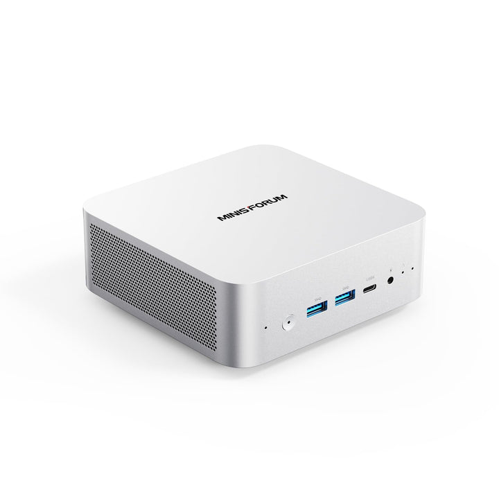 MINIS FORUM AI Mini PC M1 Pro-125H mit Intel Core Ultra 5 Prozessor 125H (14C/18T, bis zu 4,5 GHz),