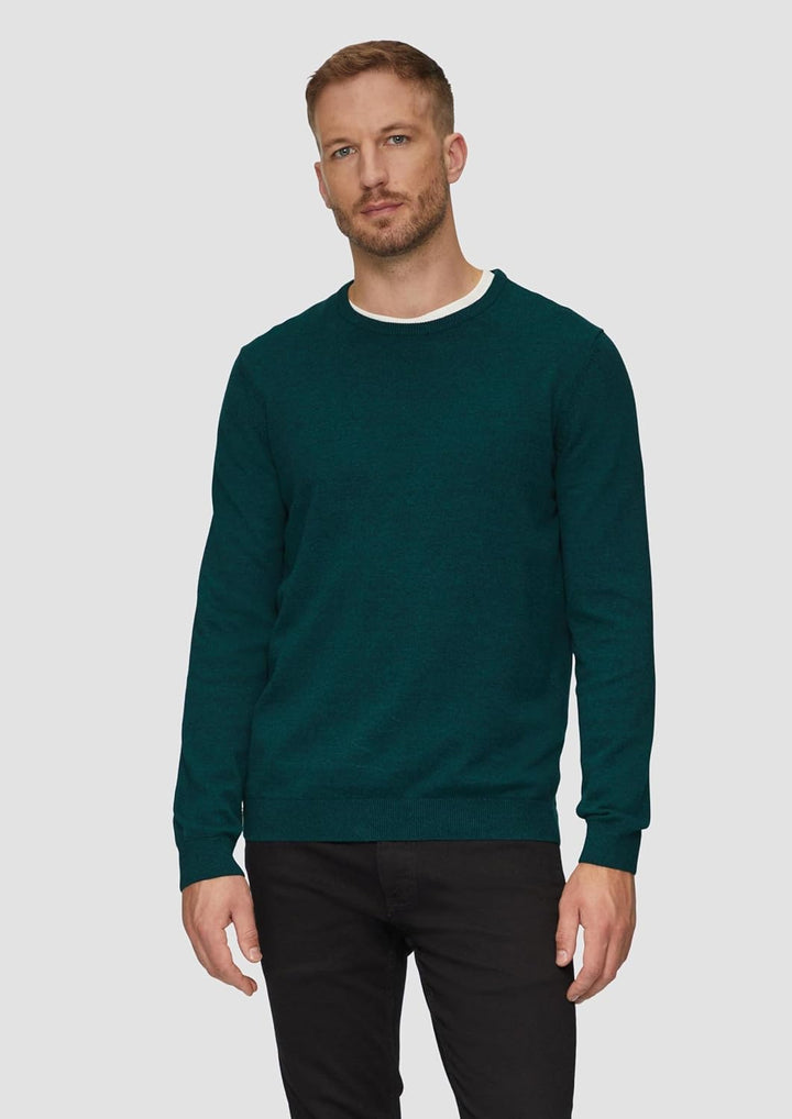 s.Oliver Herren Pullover S Petrol, S Petrol