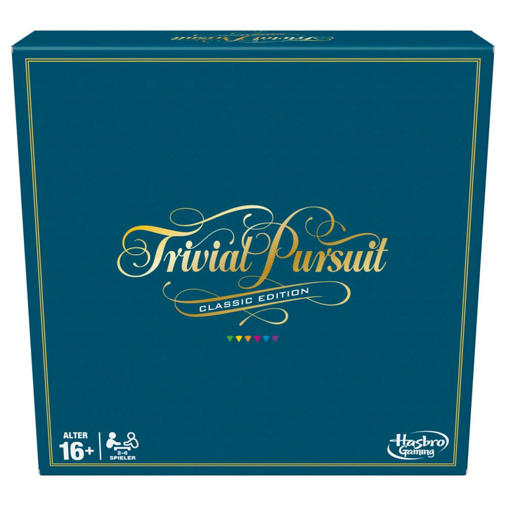 Hasbro Gaming Trivial Pursuit Brettspiel, Spielplan in klassischem Design und Farben, Perfekt für Pa