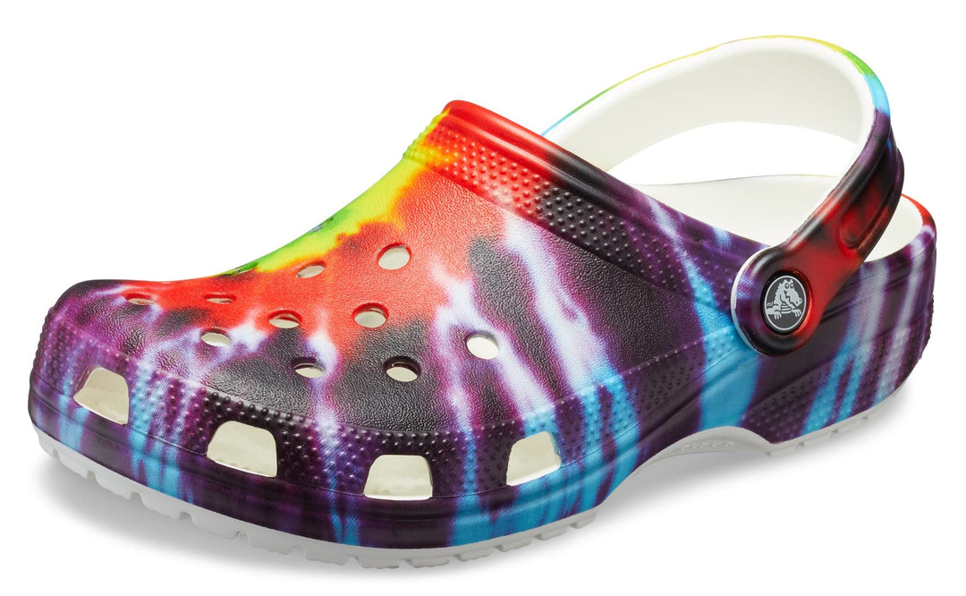 Crocs Unisex-Erwachsene Men's and Women's Classic Tie Dye Comfortable Slip On Casual Water Shoe Clog